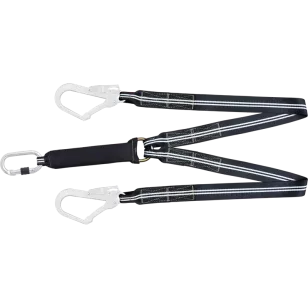 LONGE FOURCHE AVEC ABSORBEUR D&amp;#039;ÉNERGIE 1,5M NON FEU 1.5M Visuel